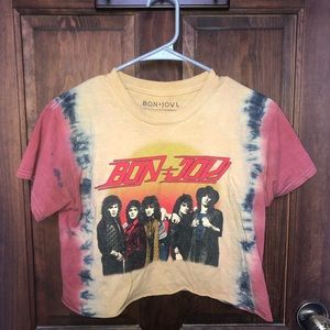 Bon Jovi Crop Top T-shirt